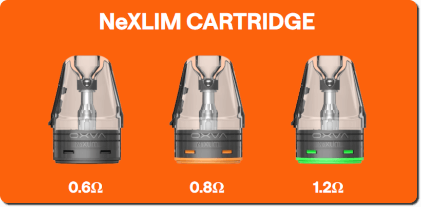 nexlim pod cartridge - banner odporov